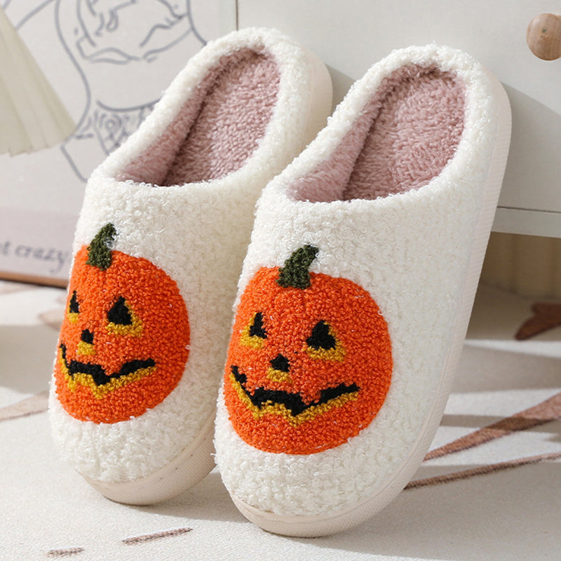 Warm Pumpkin Slippers