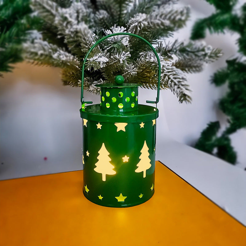 Nordic LED Christmas Lanterns – Creative Holiday Decor