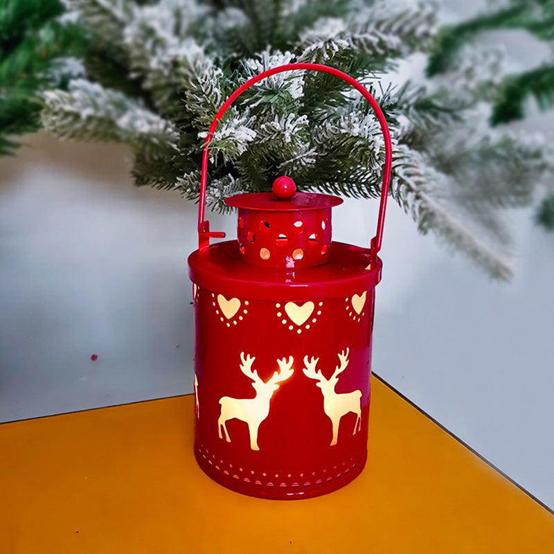 Nordic LED Christmas Lanterns – Creative Holiday Decor