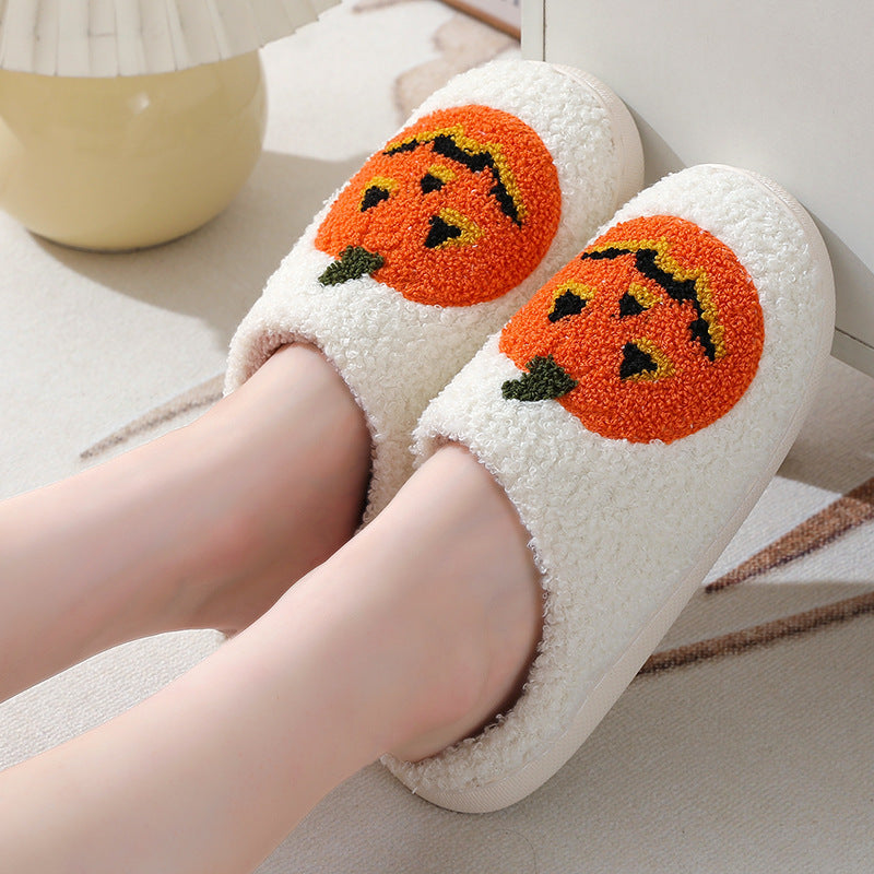 Warm Pumpkin Slippers